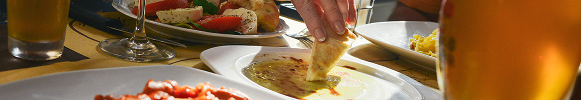 Eating Cafe at The Grand Beach Cafe restaurant in Wildwood, NJ.